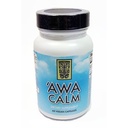 «Awa Calm Capses - Kava-βασισμένο βοτανικό συμπλήρωμα με 30% Kavalatone, Calamus Root, Passion Flower, Lemon Balm & Hops (60 κάψουλες)