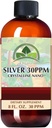 Organa Crystalline Nano Colloidal Silver - Ultra Pure Silver Liquid for Immune Support - Ultimate Supplement Solution - Plata Coloidal - 8 Ουγγιά - 30 PPM