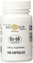 BioTech Pharmacal - D3-50 (50,000 IU) - 100 Caps (FFP)