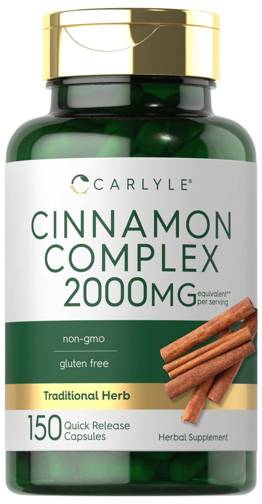 Carlyle Ceylon Cinnamon Complex με Gymnema και Mulberry 