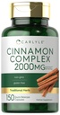 Carlyle Ceylon Cinnamon Complex with Gymnema and Mulberry | 150 Capsules | Non-GMO, Gluten Free Supplement