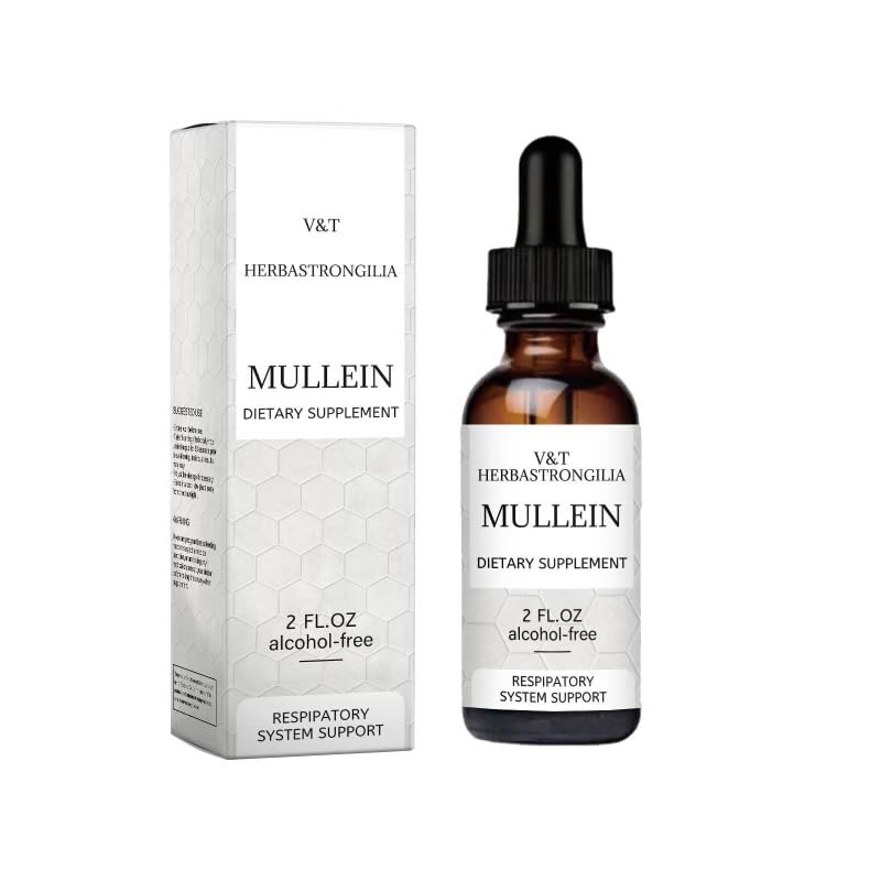 Γενόσημο Mullein Leaf, σταγόνες βάμμα 2 fl oz. Χωρίς αλκοόλ. Βέγκαν. Μη - ΓΤΟ & ΓΤΟ Δωρεάν. Οργανικό. Πνεύμονα Καθαριότητα. Ανοσοποιητικό, αναπνευστική υποστήριξη. Αποτοξίνωση