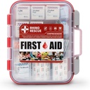 RHINO RESCUE 371 Τεμάχια OSHA All-Purpose Kit Πρώτες Βοήθειες, Σπίτι & Γραφείο Επαγγελματικών Ιατρικών Προμήθειων, Ιδανικό για Επείγουσα ανάγκη, Σχολείο, Επιχειρήσεις
