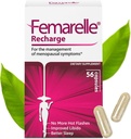 Femarelle® Recharge – Συμπλήρωμα εμμηνόπαυσης για γυναίκες - Κλινικά Αποδεδειγμένη Εμμηνόπαυση Ανακούφιση - Hot Flashs, Night Sweats, Sleep & Libido Support Μέσα σε 1ο Μήνα, Χωρίς Γλουτένη, Χωρίς ΓΤΟ & Ορμονή
