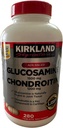 Υπογραφή Kirkland Γλυκοσαμίνη HCI 1500mg θειική χονδροϊτίνη 1200mg 220 δισκία/Νέος Αυξημένος Αριθμός