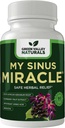 GREEN VALLEY NATURALS My Sinus Miracle Herbal Supplement, 90 Κάψουλες (1)