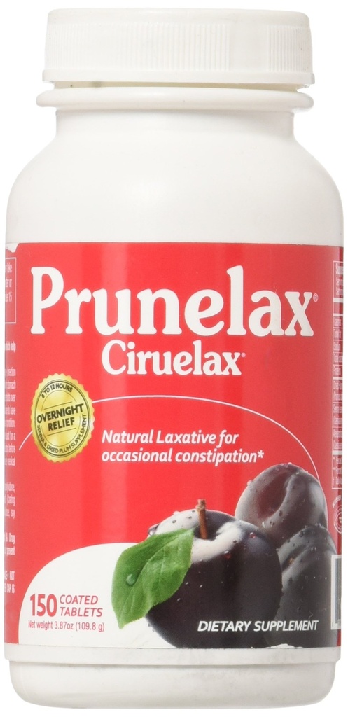 Prunelax Ciruelax Laxative, δισκία 150 ea