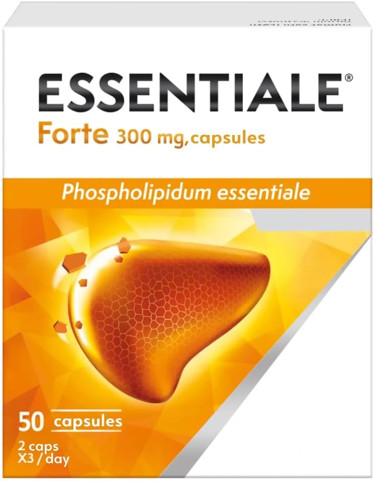 Generic Essentiale Forte 300mg 150 καψάκια, Λευκό