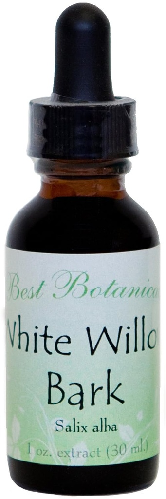 Best Βοτανικά White Willow Bark Extract 1 oz.