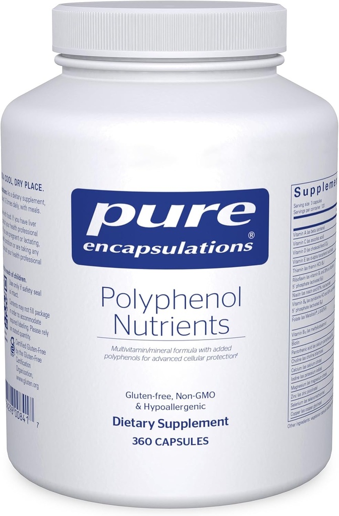 Pure Encapsulations Polyphenol Nutrients 