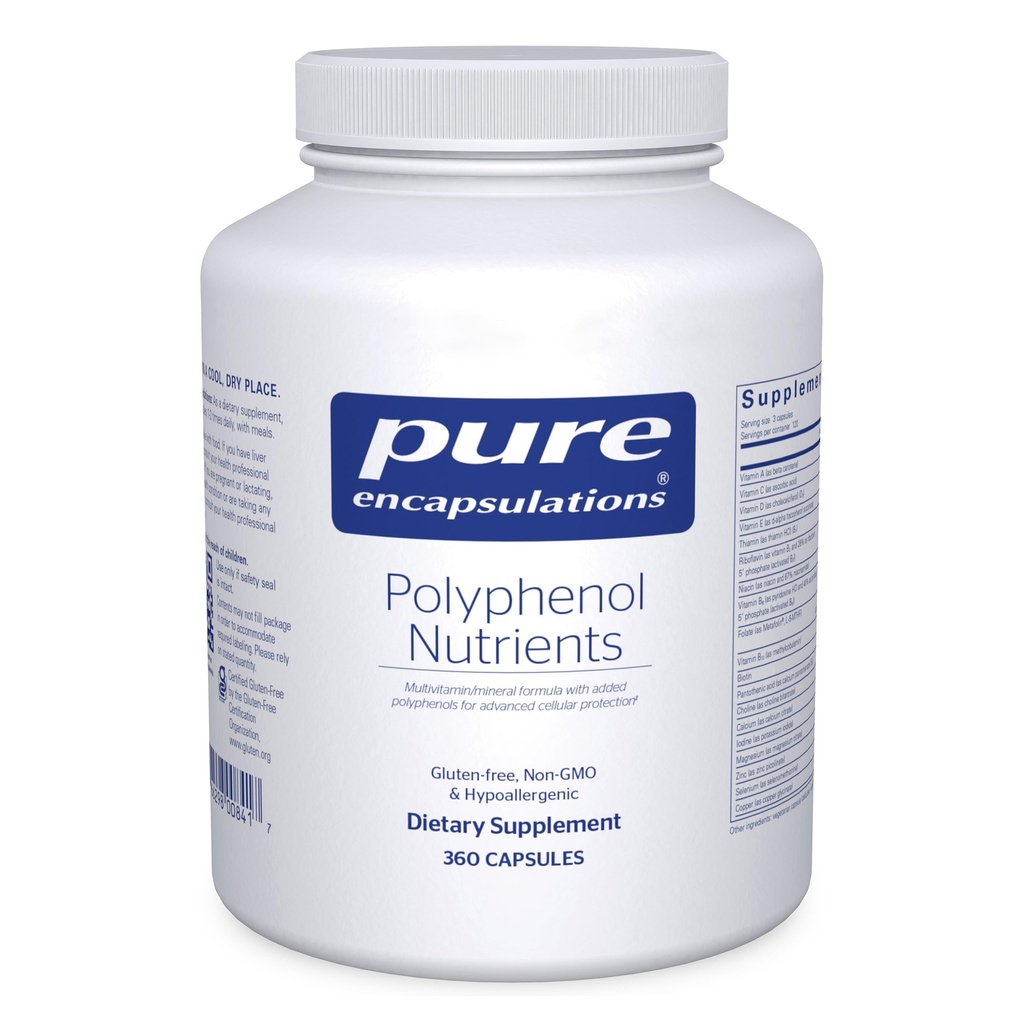 Pure Encapsulations Polyphenol Nutrients 
