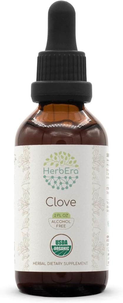 HerbEra Clove B60 USDA Organic Tincture 