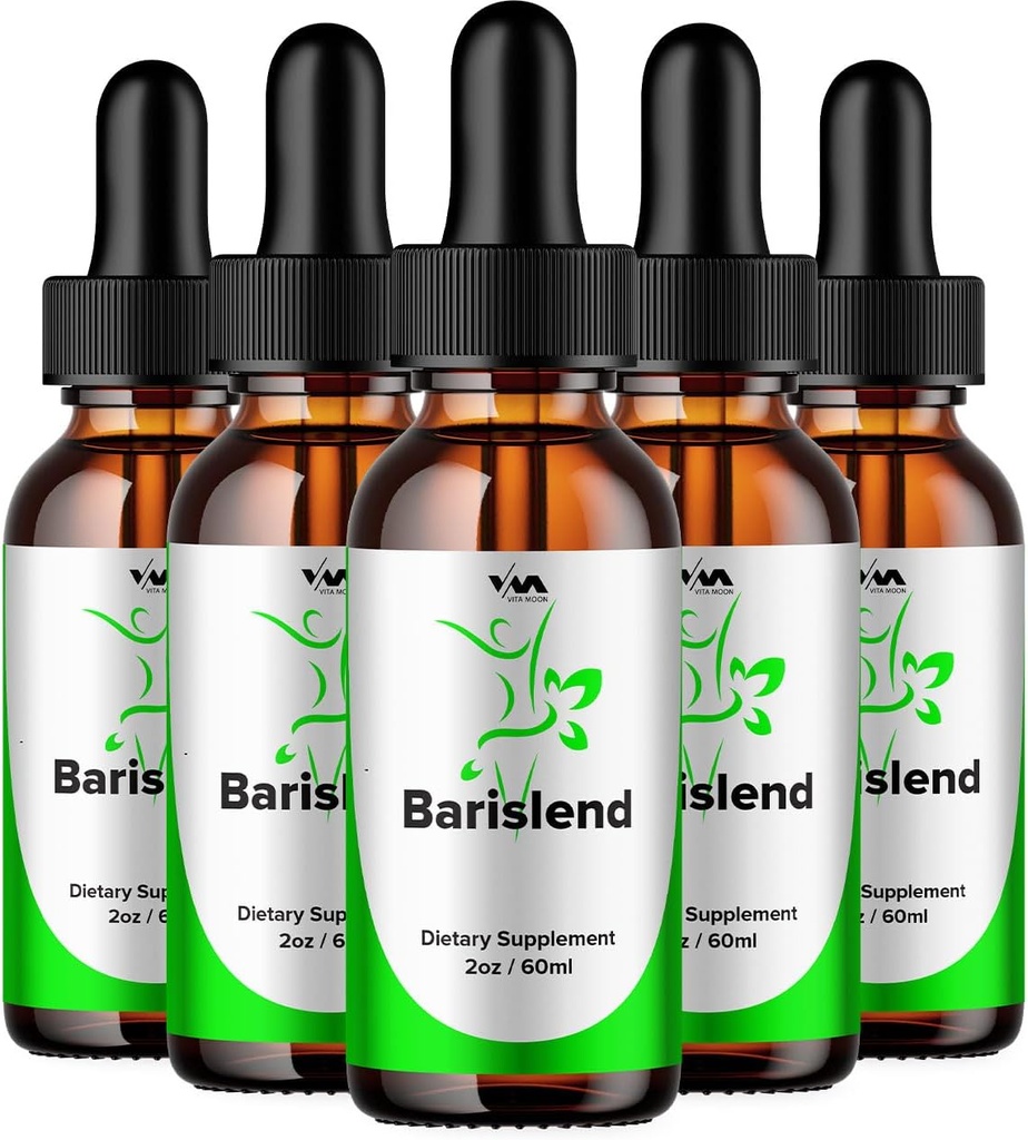 (5 Πακέτο) Barislend Drop Healthy Vitamin Υποστήριξη συμπλήρωμα - Barislend Advanced Formula, Barislend 24 ώρες Liquid, Barislend Energy και Extra Strength Reviews, 5 μήνες προσφοράς