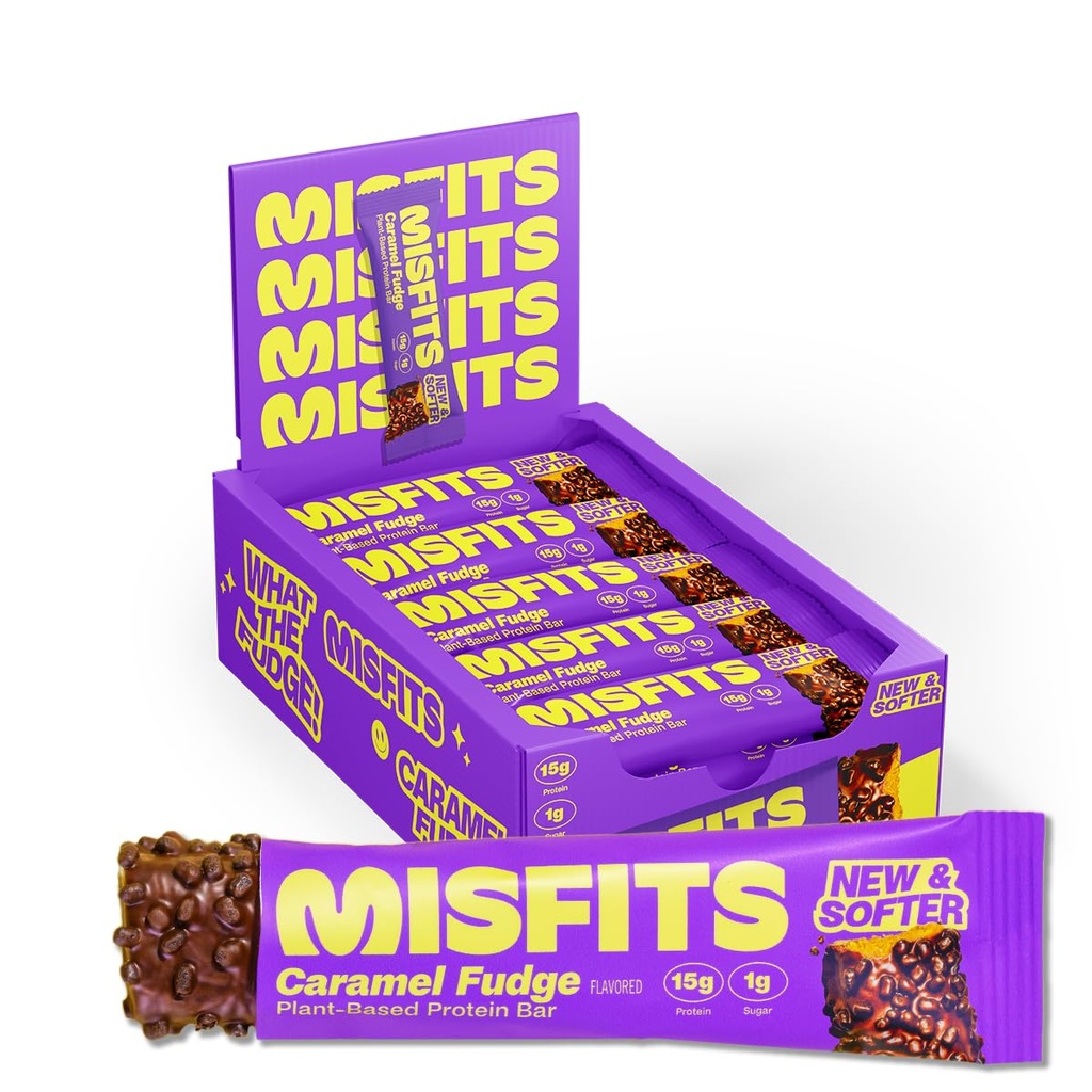 Απροσάρμοστα Vegan Protein Bars, Caramel Fudge - Ενημέρωση συνταγή 