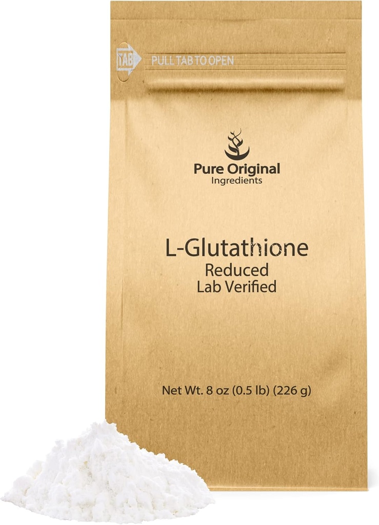 ΑΝΩΤΑΤΑ ΑΡΧΙΚΑ ΣΥΣΤΑΤΙΚΑ L-Glutathionone Powder (8 oz) Μειωμένη, Πάντα καθαρή, Εργαστήριο Επαληθευμένο συμπλήρωμα