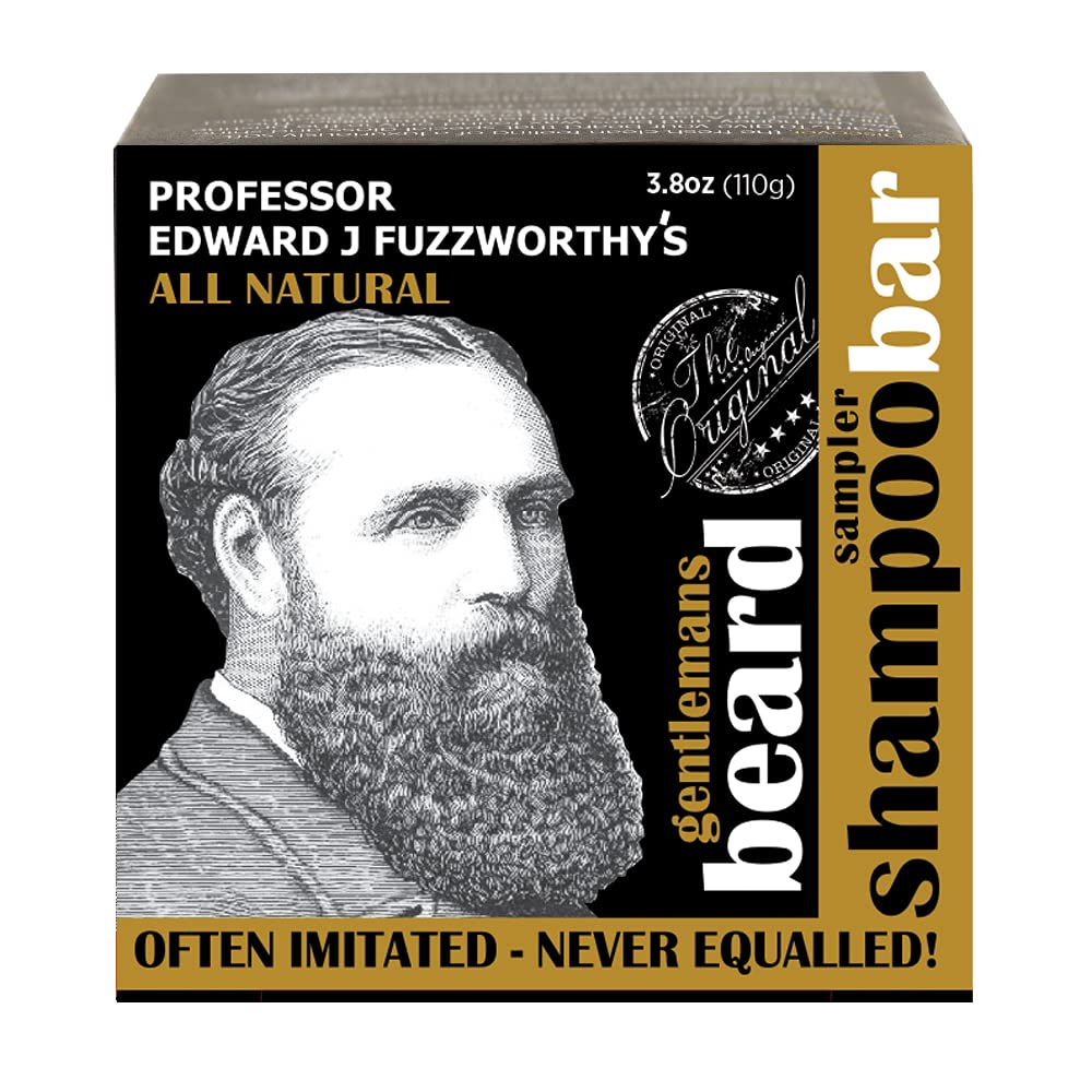Fuzzworthy's Beard Sampler Kit - Beard Shampoo & Conditioner Bar πακέτο δειγμάτων για τους άνδρες 