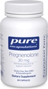 Pure Encapsulations Pregnenolone - 30 mg - Hormone Support - Memory Support & Brain Supplement - Gluten Free & Vegan - 60 Capsules