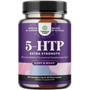 5 HTP Συμπλήρωμα 5- Hydroxytryptophan - 5HTP 100mg ανά Serving Gentle Herbal Sleep and Mood Enhancer - 5-HTP 100 mg ανά Serving Mood Supplement and Sleep Support Caps from Griffonia Simplicifolia