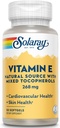 Solaray Vitamin E d-Alpha Tocopherol 268mg (400 IU) 