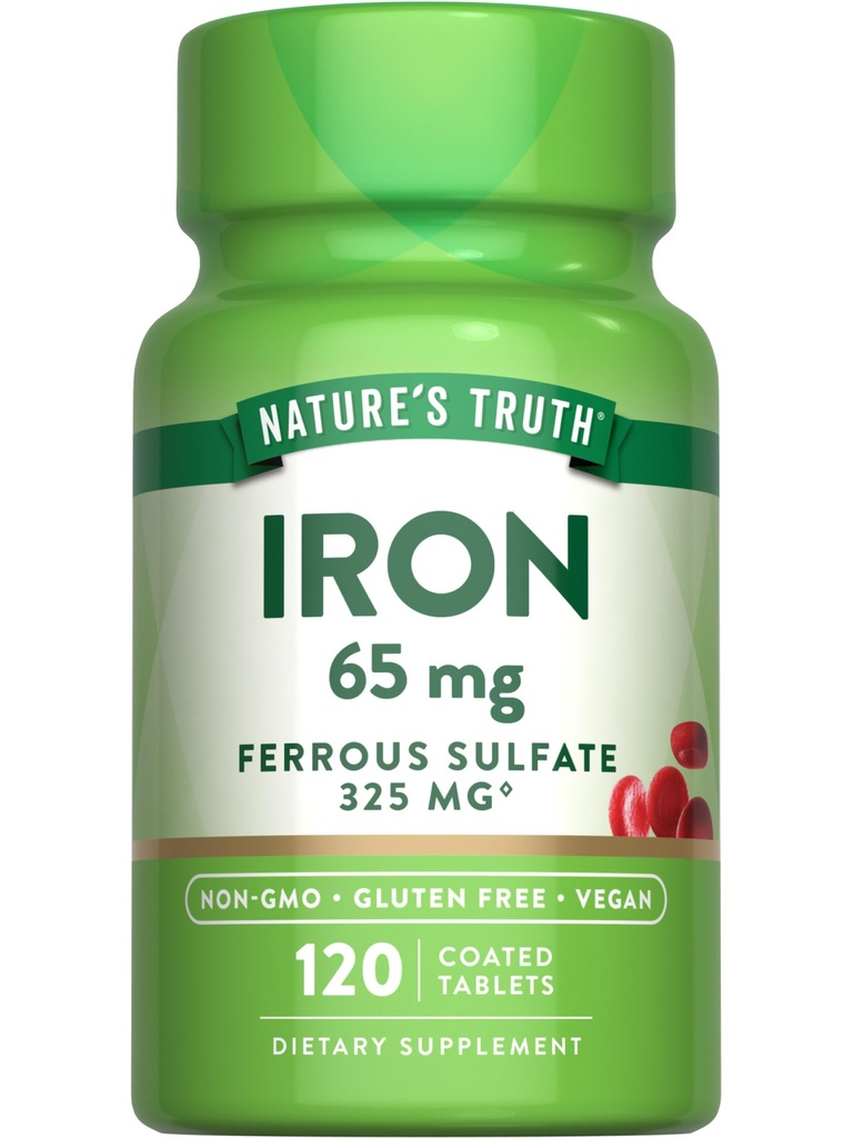 Nature's Truth Iron Supplement 