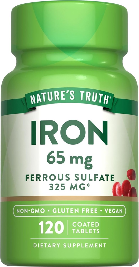 Nature's Truth Iron Supplement 