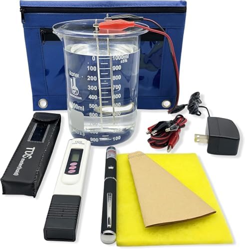 Enhanced Chris Colloidal Silver Generator Kit με 99,99% καθαρό σύρμα. Απλά προσθέστε αποσταγμένο νερό και ένα βάζο!