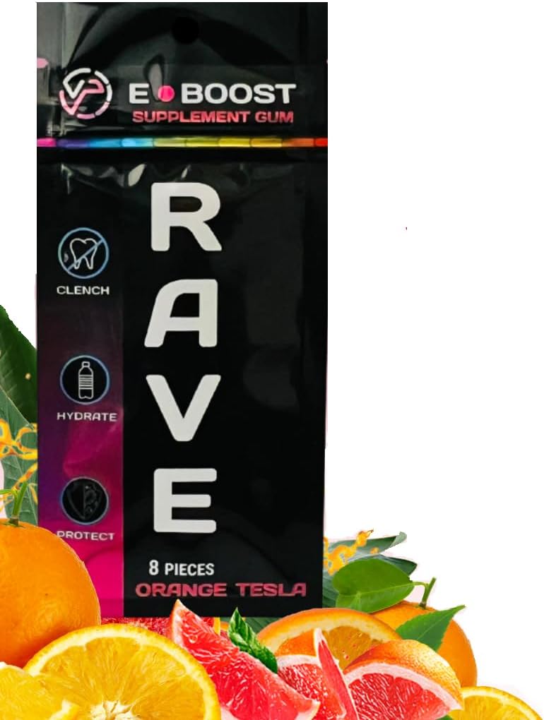 VitaPLUR E-Boost Gum, 10 Pack, Rave Supplement, Φεστιβάλ Wellness, Μαγνήσιο, Rave Βιταμίνες, Rave Gear, Αντιοξειδωτικά & Ηλεκτρολυτικά, 5-HTP Δωρεάν ! Κατεβείτε το Adderall