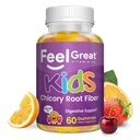 Η Feel Great Vitamin Company Fiber Gummies για τα παιδιά για Digestive Υποστήριξη 