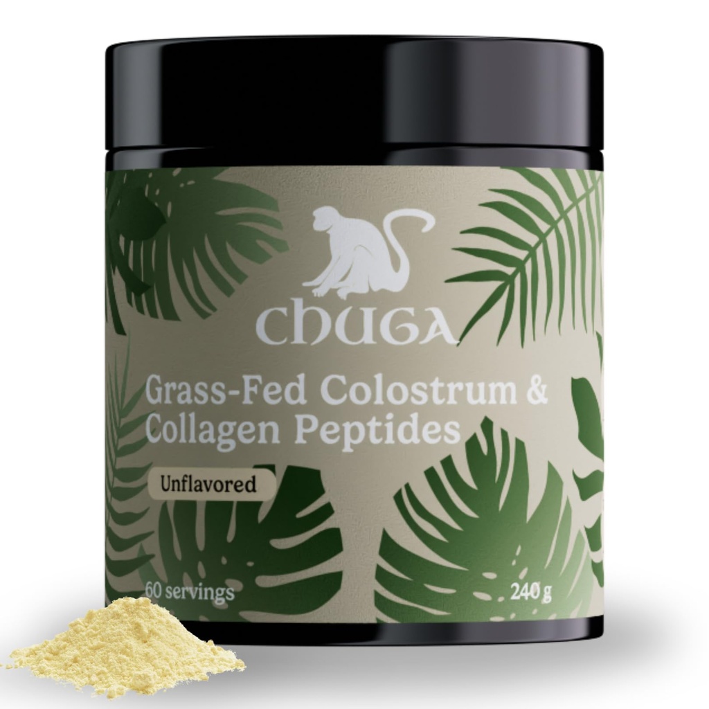 Chuga Grass Fed Colostrum & Collagen Peptides 60 Υπηρεσίες 
