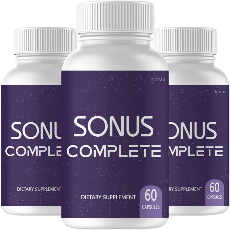 (3 Pack) Sonus Complete - Sonus Complete Εμβοές συμπλήρωμα υποστήριξης (180 Κάψουλες)