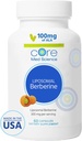 Core Med Science Liposomal Berberine Supplement, 300mg (60 Count) - Εκχύλισμα βερβερίνης HCL Κάψουλες Υποστήριξη ήπαρ & καρδιά Υγεία - Μη ΓΤΟ, Χωρίς γλουτένη, Χωρίς σιτάρι, & χωρίς γαλακτοκομικά φυτά κάψουλες