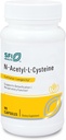Klaire Labs SFI Health N-Acetyl-L-Cysteine 500mg - Amino Acid Glutathion Precursor NAC - Συμπλήρωμα για την υποστήριξη Cellular Antioxidant Protection - Hypoallergenic, Soy-Free, Corn-Free (90 Κάψουλες)