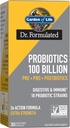 Κήπος Ζωής Dr Formulated Probiotics 100 Billion CFU Pre + Pro + Postbiotics - Extra Strength Digestive & Immune Support for Men and Women, Potato, Acacia, Postbiotic Metabolites, 30 Κάψουλες