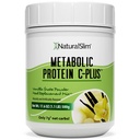 NaturalSlim Protein Powder με Βιταμίνες και Ορυκτά Μεταβολικά C-Plus - Αντικατάσταση γεύματος Σκόνη Ενισχυμένη με Βιταμίνη C, Ψευδάργυρο & Αμινοξέο - Σοκολάτα Protein Powder 10 Μερίδες 1,1 lb.