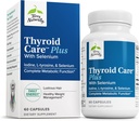 Terry Φυσικά Thyroid Care Plus - Συμπλήρωμα για το Thyroid - Συμπλήρωμα διατροφής για την ενεργειακή & υγιεινή υποστήριξη μαλλιών - L-Τυροσίνη & Σελήνιο - 60 κάψουλες
