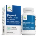 Terry Φυσικά Thyroid Care Plus - Συμπλήρωμα για το Thyroid - Συμπλήρωμα διατροφής για την ενεργειακή & υγιεινή υποστήριξη μαλλιών - L-Τυροσίνη & Σελήνιο - 60 κάψουλες