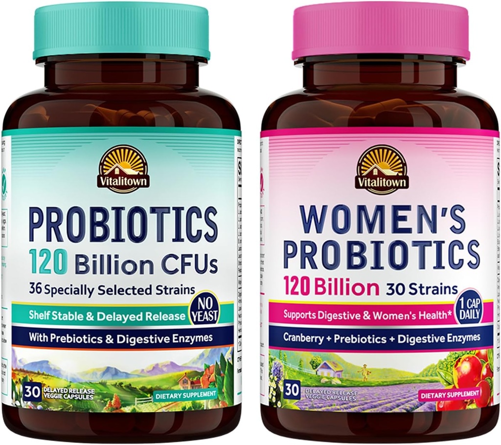 Vitalitown Probiotic Bundle (Pack of 2) 