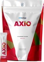 LifeVantage AXIO Regular Energy Drink Powder, Nootropic Supplement, Focus & Mood Support, with L-theanine, Green Tea, B Vitamins, DMAE, Quercetin & Pine Bark, Strawberry Splash, 30 πακέτα