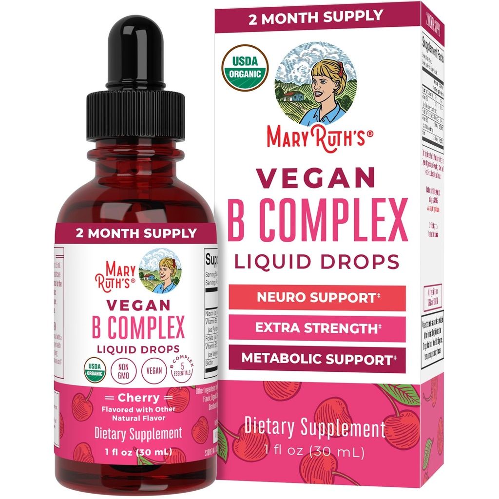 MaryRuth Organics Vitamin B Complex 