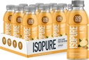Isopure Zero Carb 32g Clear Protein Ready-to-Drink, Whey Protein Isolate, Lemonade, 12 Pack (Packaging May Vary)