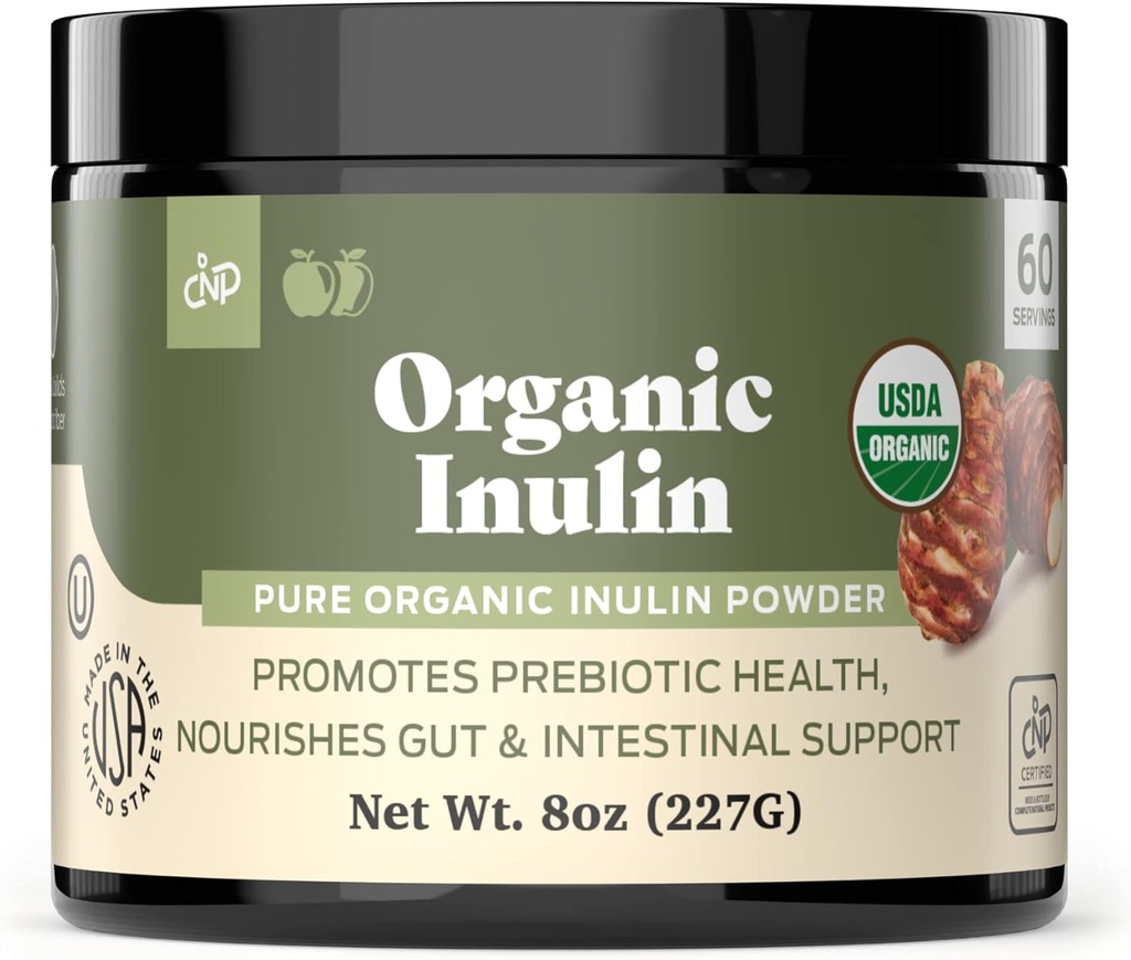 Inulin Powder 8oz, Digestive Enzymes 100 Κάψουλες, Gallbladder Complete 8oz, Liver Complete 8oz & Whole Psyllium Husk Powder 100 Κάψουλες Bundle