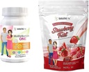 BariatricPal 30-Day Bariatric Vitamin Bundle (Πολυβιταμίνη 1 ανά ημέρα! Μασώμενα με 45mg Σιδήρου - Πορτοκαλί Εσπεριδοειδή και ασβέστιο Κιτρικό Μαλακό Μασά 500mg με Προβιοτικά - Φράουλα Τουίστ)