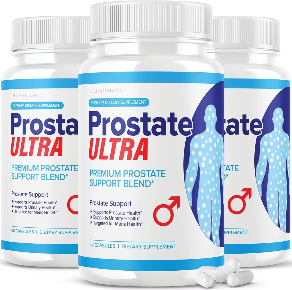 (3 συσκευασία) Prostate Ultra Συμπληρώματα για άνδρες Prostate Φόρμουλα Υγείας (180 κάψουλες)