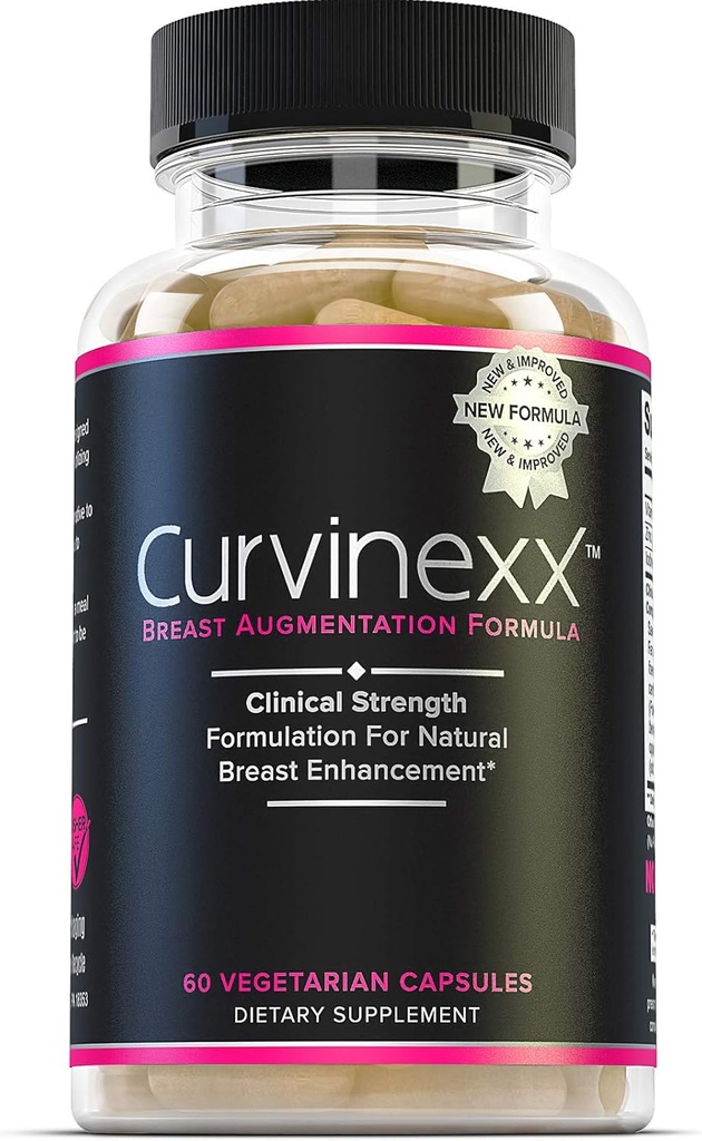 The Ultimate Natural Breast Growth and Enhancement Pills | Enlargement Supplement to Boost Your Confidence and Your Curves | with Fenugreek, Blessed Thistle, Dong Quai & Wild Yam, 60 Caps