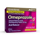 GoodSense Omeprazole Καθυστερημένη απελευθέρωση Δισκία αποσυναρμολόγησης στο στόμα 20 mg, Frawberry Flavor, Dissolve Tabs, Θεραπεία Συχνών Καψίματος, Οξύ Μειωτήρα, Ιατρική Heartburn, 42 δισκία