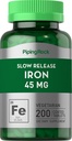 Piping Rock Iron Supplement 45 mg 