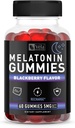 Μελατονίνη Μαύρο μούρο Gummies 5mg, Νυχτερινή υποστήριξη ύπνου Chewable συμπλήρωμα 