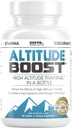 Υψόμετρο Boost. Υψηλή Υψόμετρο Εκπαίδευση σε μια φιάλη για να αυξήσει VO2 Max, αντοχή, οξυγόνο με άλφα λιποϊκό οξύ, σίδηρο και βιταμίνη Β 12 (60 δισκία)
