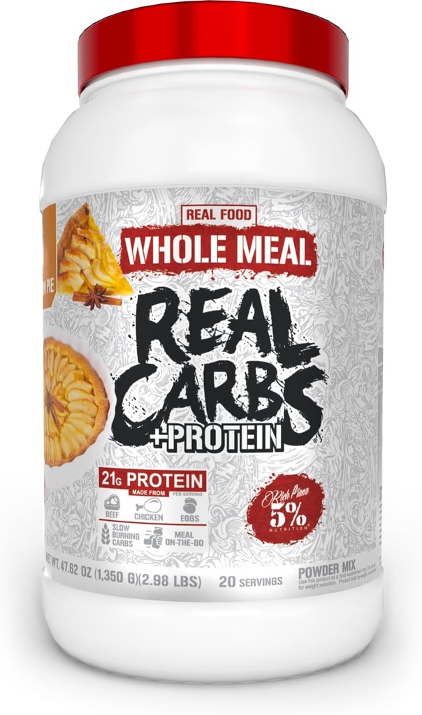5% διατροφή πλούσια Piana Real Carbs + πρωτεΐνη 