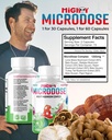 5-Mushroom Nootropic Blend - 60 κάψουλες, ουρά Τουρκίας, Reishi, εκχύλισμα μανιταριών Maitake με High Beta Glucan, & συμπλήρωμα μανιταριών Lion Mane Mushroom Κάψουλες, Λειτουργικά συμπληρώματα μανιταριών